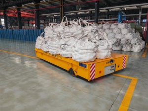 LeiNa Smart Electric Platform Cart 1-500T Capacity Omnidirectional Motorized Trolley for Flexible Factory Material Handling