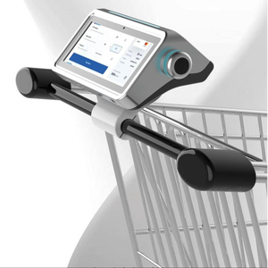ATP Supermarket POS Terminal Smart Shopping Trolley All-in-One NFC Bluetooth USB QR Scanning Windows Price Checker Scanner