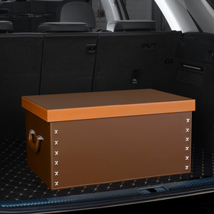 Car Trunk Organizer Heavy Duty Large Capacity Waterproof Multi Compartment