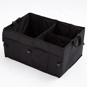 ChenHua 600D Oxford Fabric Handle Car Trunk Storage Box with Lid