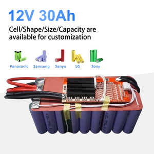 POEAE Customized 18650 3S12P Rechargeable 12V 30Ah Lithium Battery