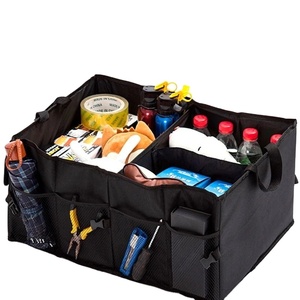 Foldable Trunk & Camping Car Storage Box with 8-11 Compartments